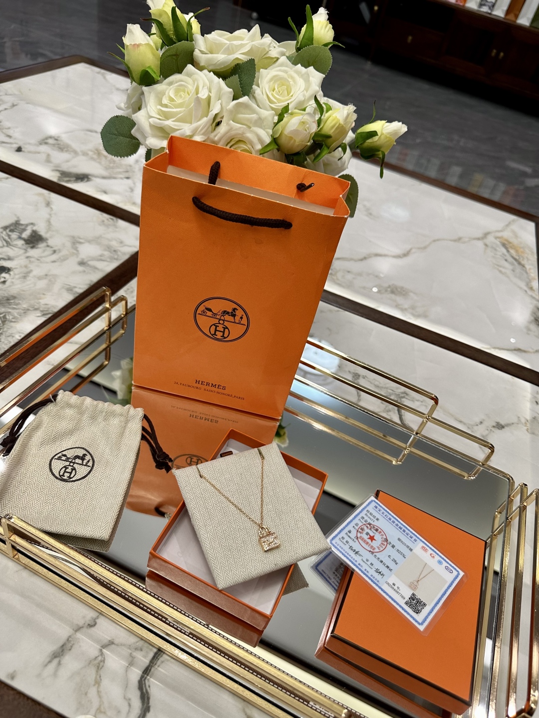 HERMES jewelry model 42